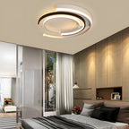Lampa sufitowa LED nowoczesna spiralna minimalistyczna