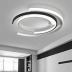 Lampa sufitowa LED nowoczesna spiralna minimalistyczna