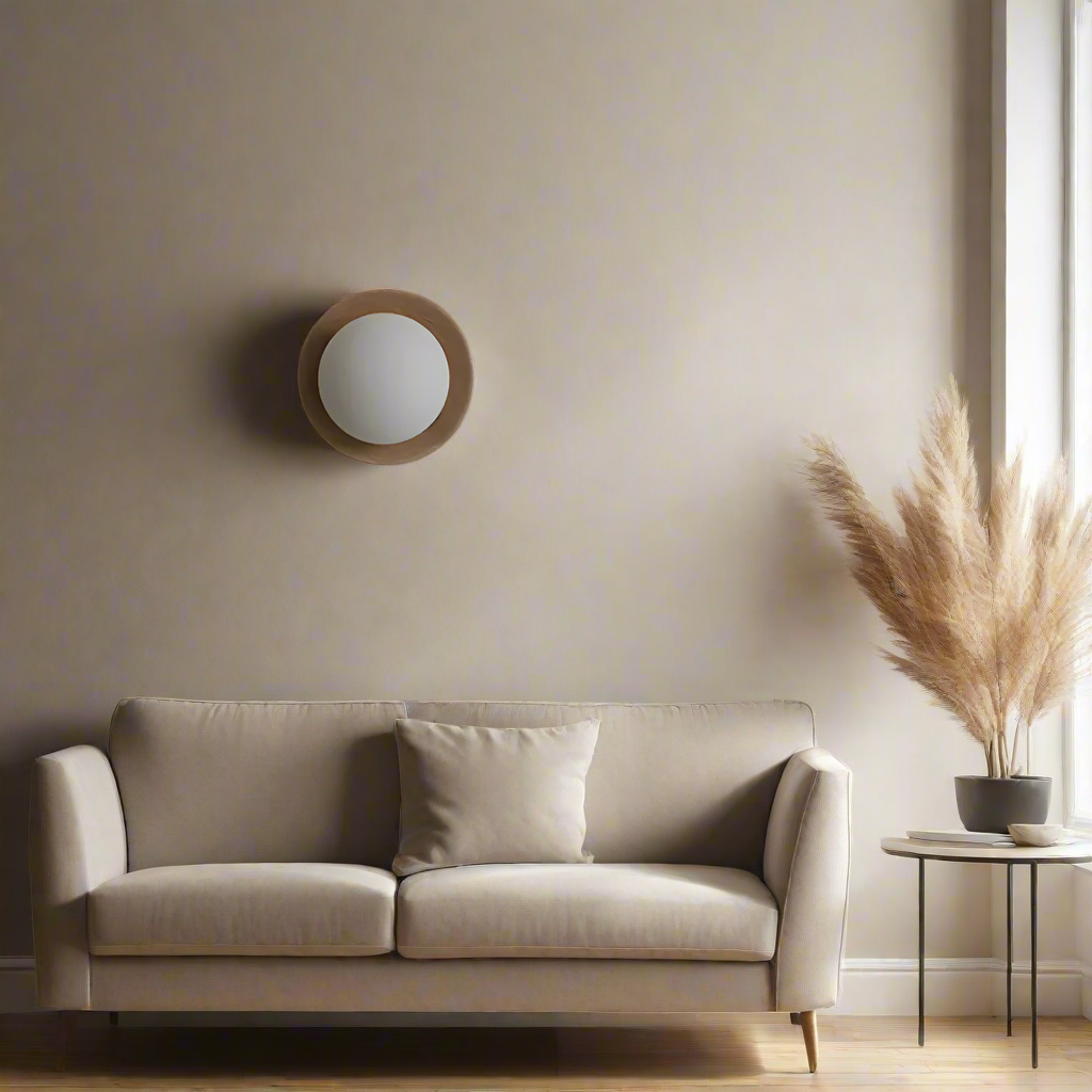 Kinkiet okrągły nowoczesny LED minimalistyczny do salonu