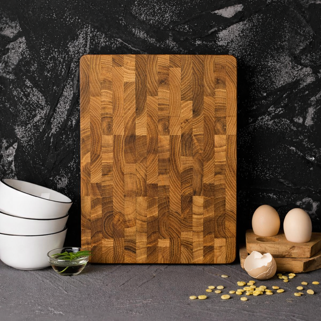 Premium kitchen block cutting board