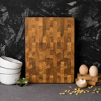 Premium kitchen block cutting board