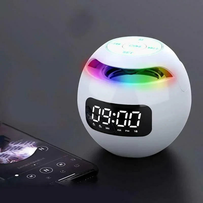 Budzik LED nowoczesny cyfrowy smart