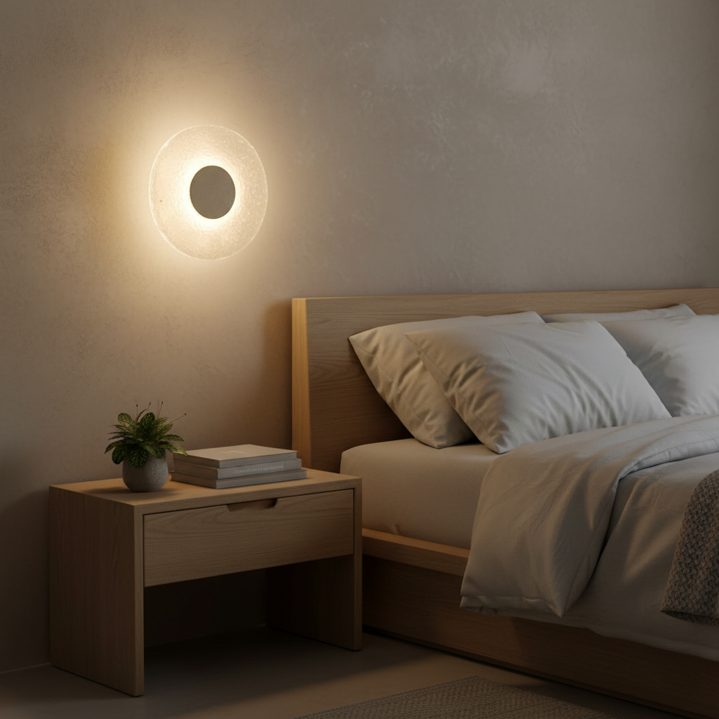 Kinkiet nowoczesny halo LED