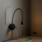 Lampa ścienna LED elastyczny styl do czytania