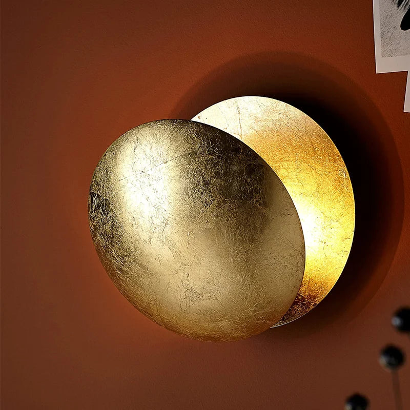 Lampa ścienna LED księżyc nowoczesna obrotowa
