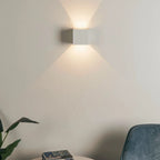 Lampa ścienna LED nowoczesna kostka