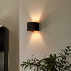 Lampa ścienna LED nowoczesna kostka