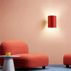 Lampa ścienna LED regulowana cylindryczna nowoczesna góra dół