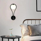 Lampa ścienna LED wisząca kula nowoczesna
