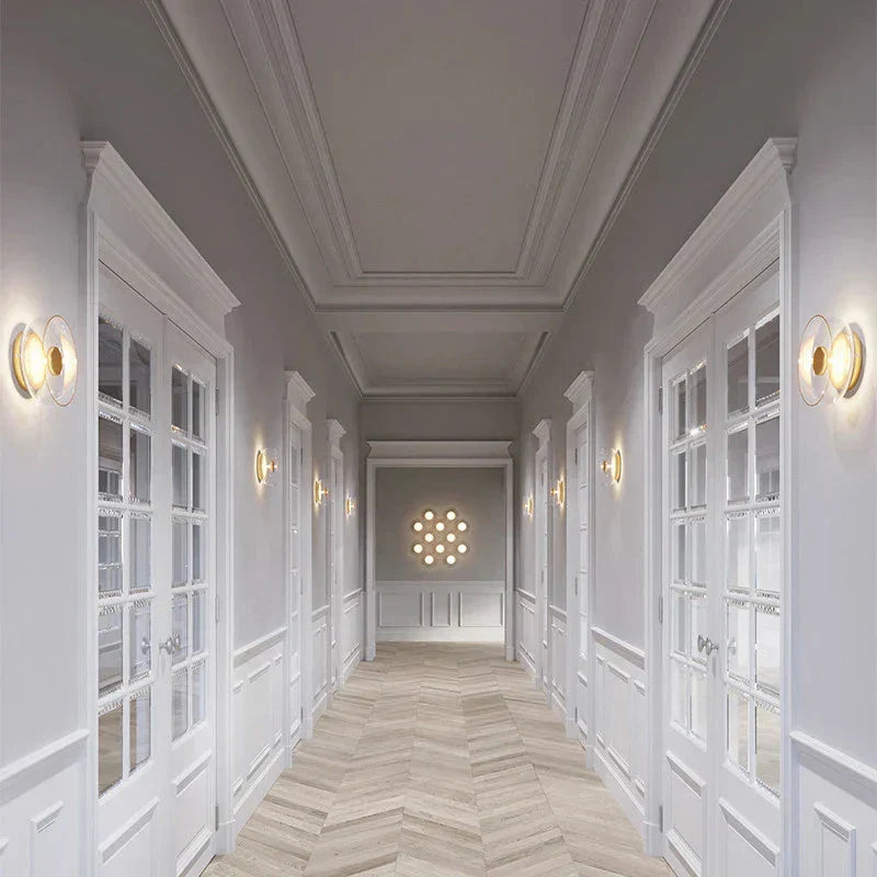 Lampa Ścienna Nowoczesna Halo LED Dekoracyjna