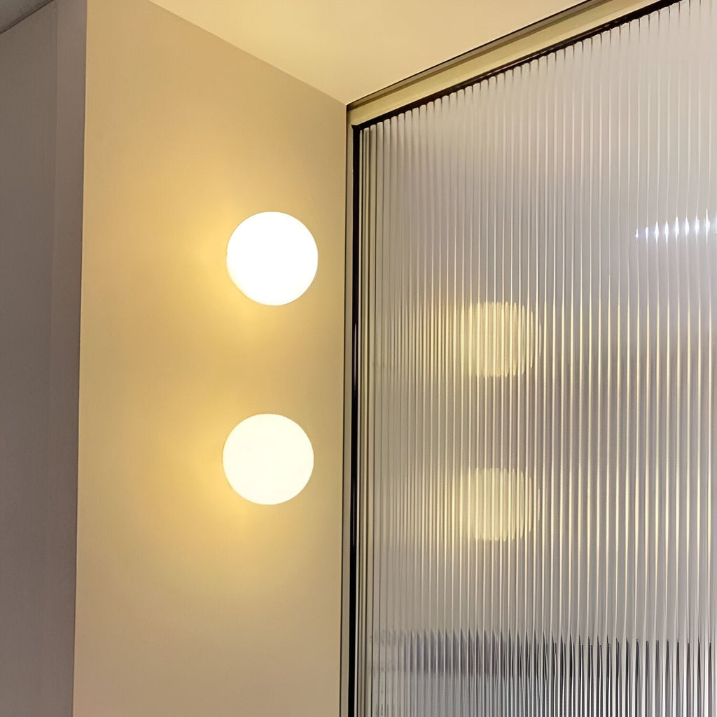 Modern ambient sphere wall lamp