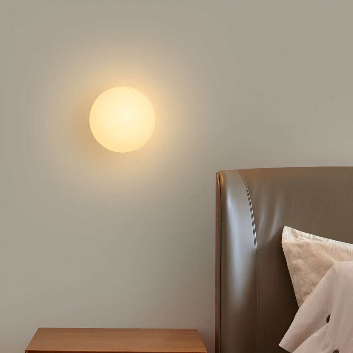 Lampa ścienna nowoczesna kula ambientowa