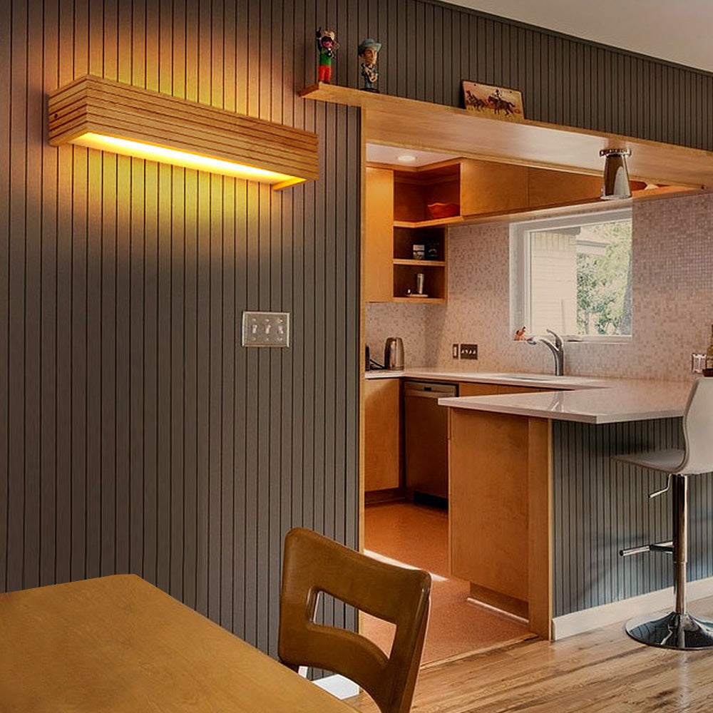 Lampa ścienna nowoczesna liniowa LED