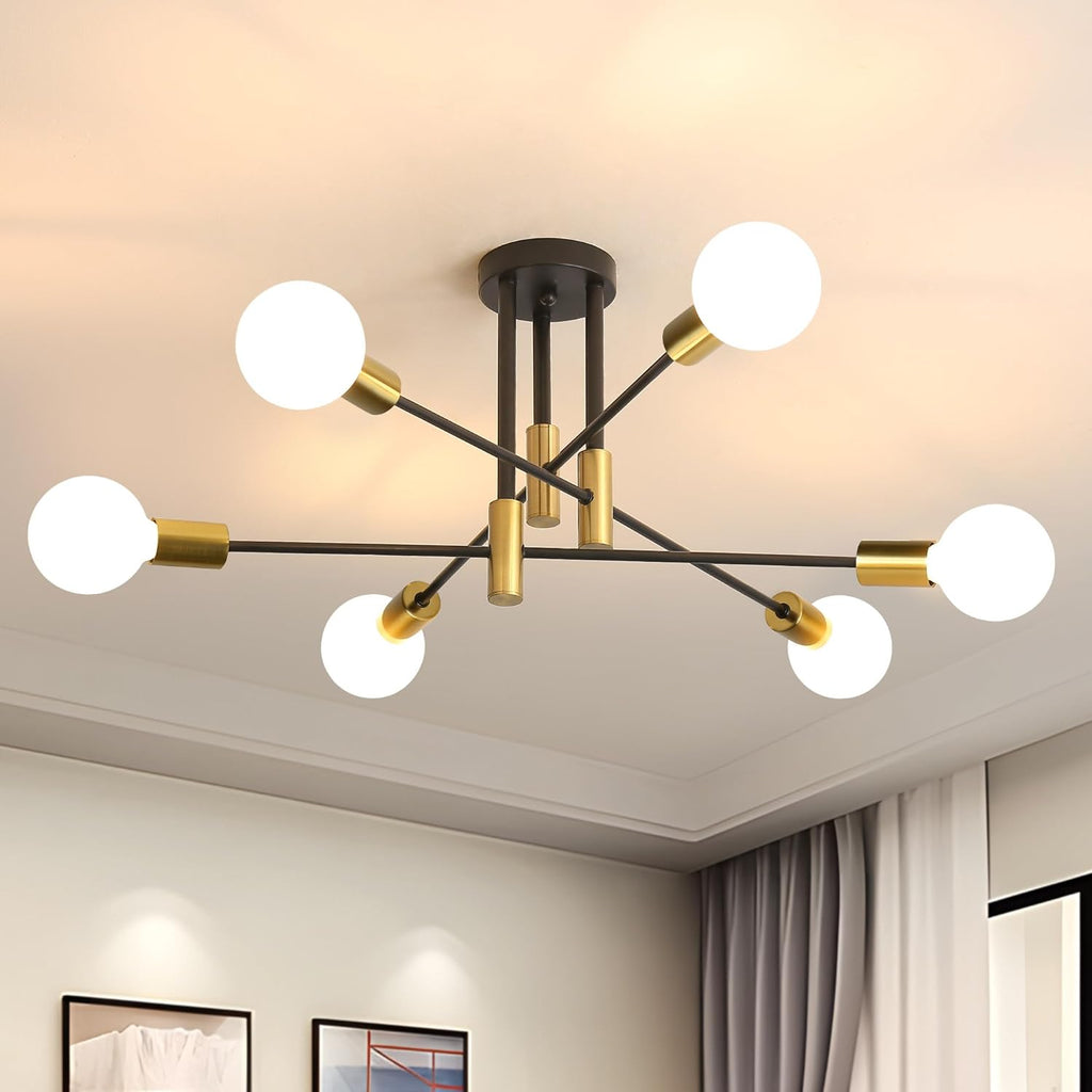Lampa sufitowa nowoczesna sputnik kule