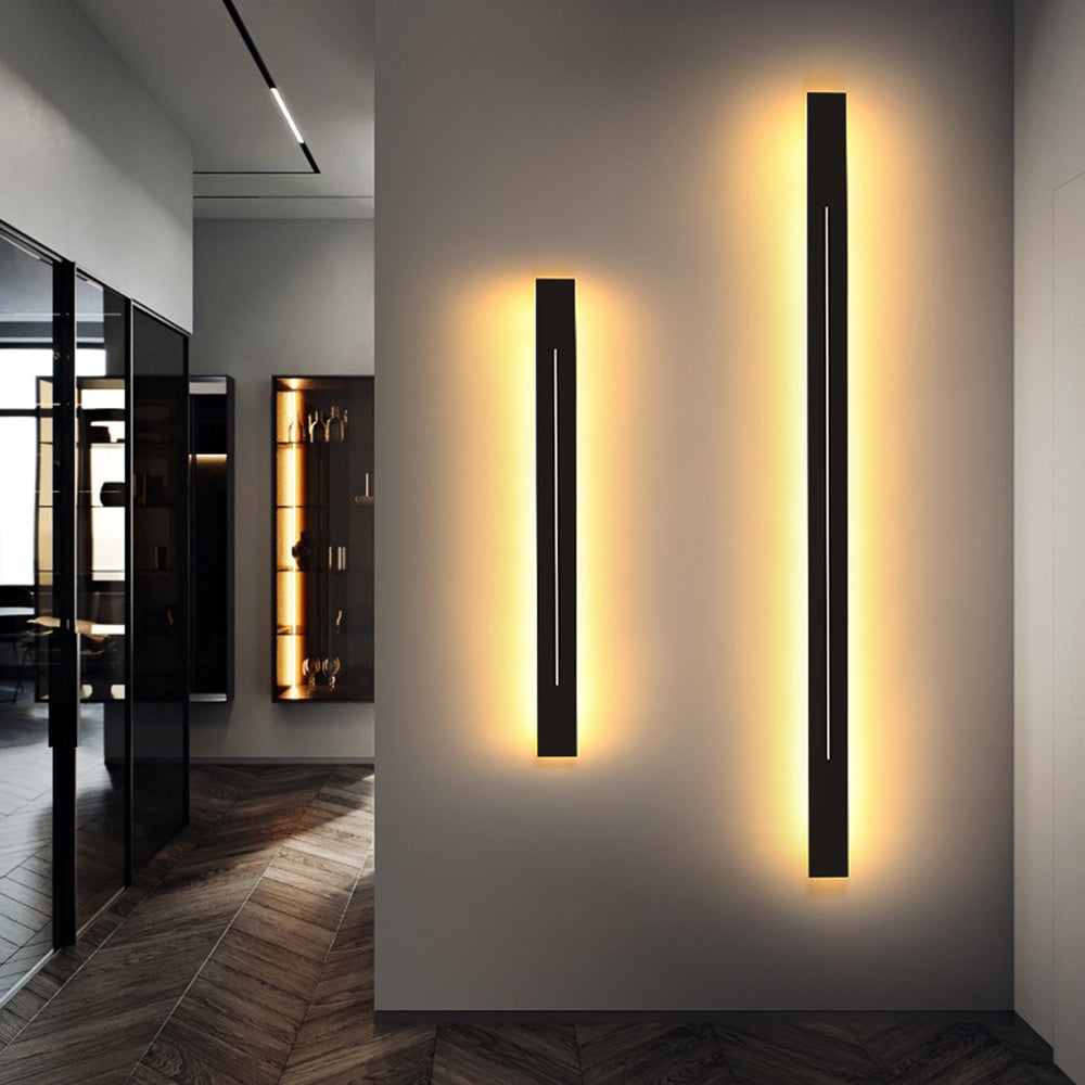 Modern vertical ambient LED wall lamp