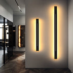 Modern vertical ambient LED wall lamp