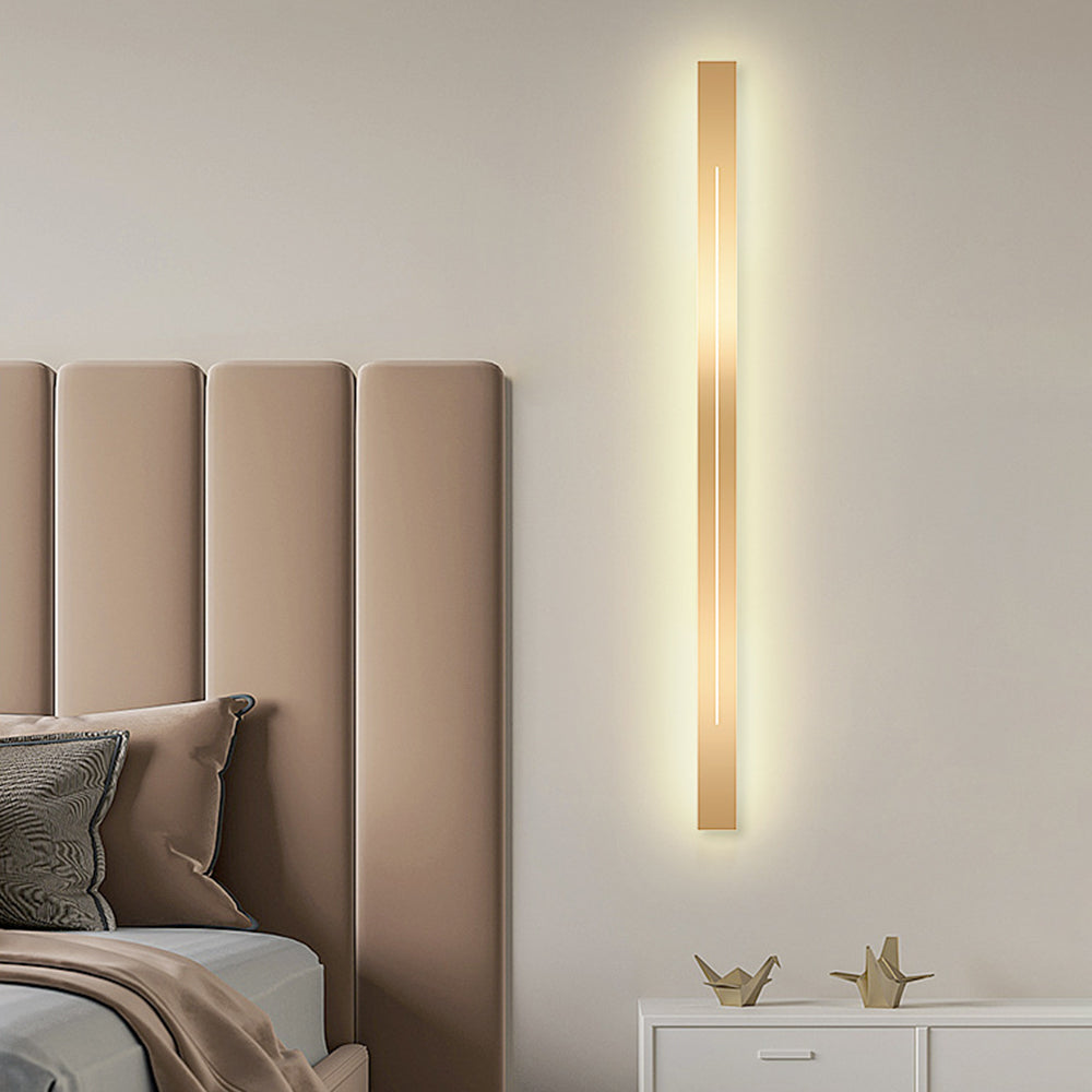 Modern vertical ambient LED wall lamp