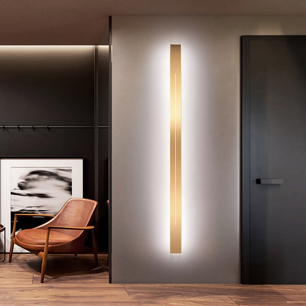 Modern vertical ambient LED wall lamp