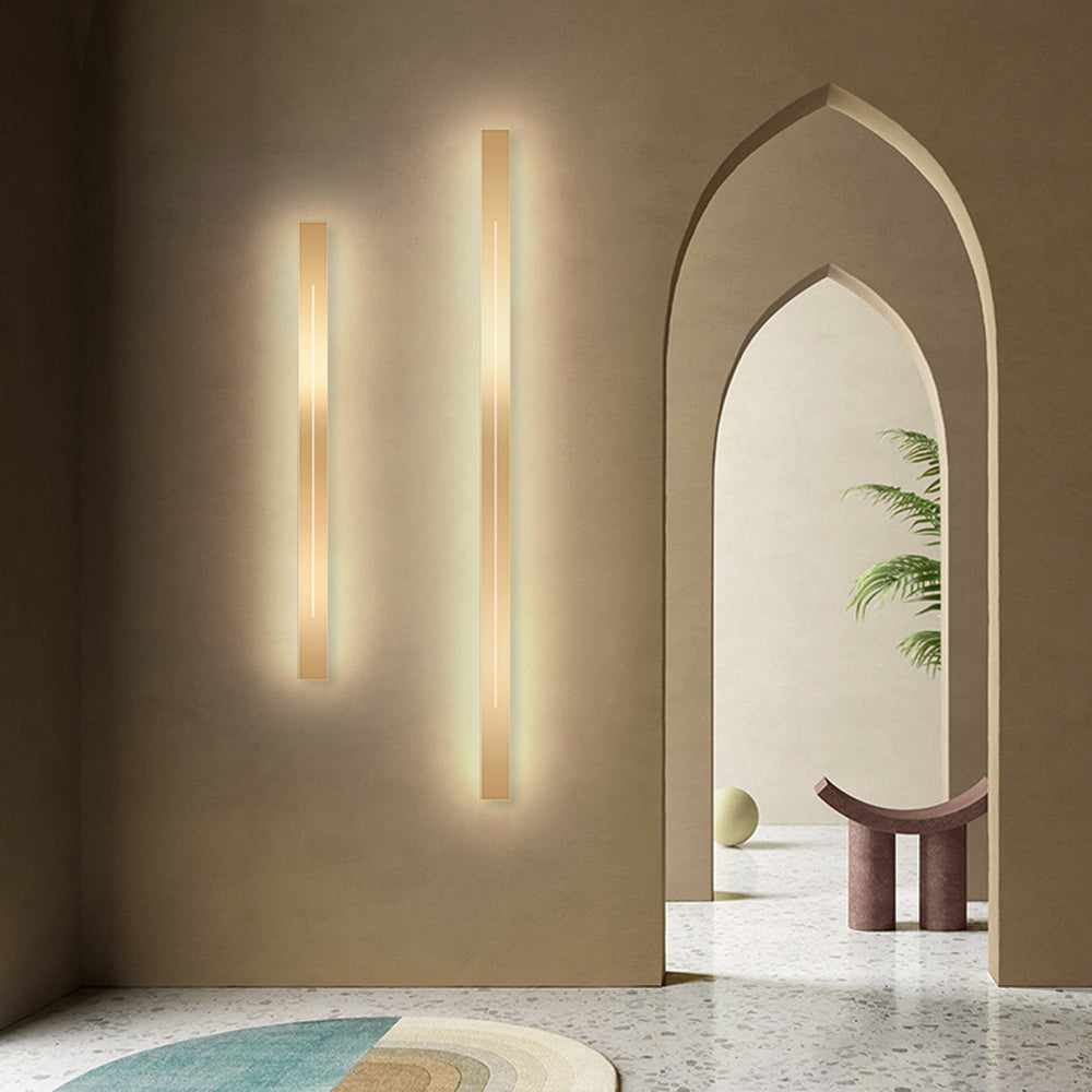 Modern vertical ambient LED wall lamp