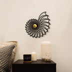 Lampa ścienna nowoczesna spiralna dekoracyjna