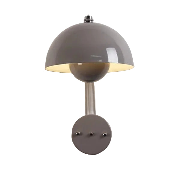 Lampa ścienna nowoczesny kopułowy styl