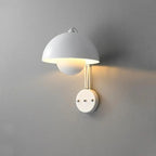 Lampa ścienna nowoczesny kopułowy styl