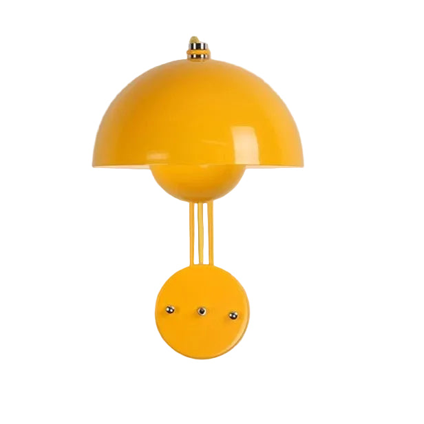 Lampa ścienna nowoczesny kopułowy styl