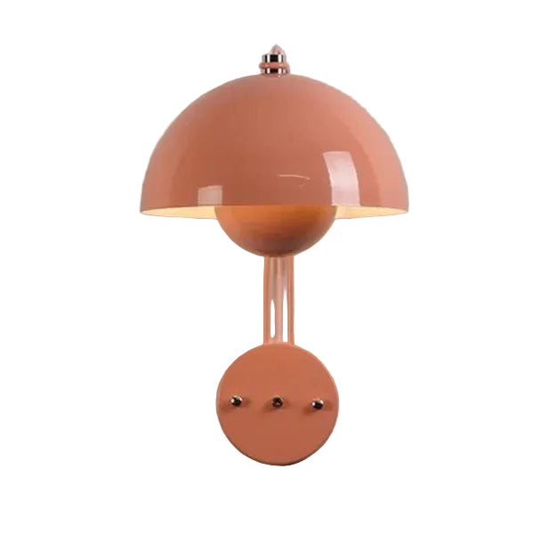 Lampa ścienna nowoczesny kopułowy styl