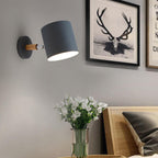 Lampa ścienna obrotowa cylindryczna