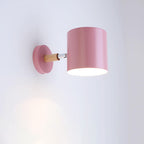 Lampa ścienna obrotowa cylindryczna