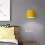 Lampa ścienna obrotowa cylindryczna