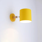 Lampa ścienna obrotowa cylindryczna
