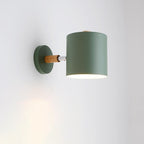 Lampa ścienna obrotowa cylindryczna