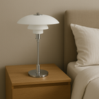 Lampa stołowa LED retro
