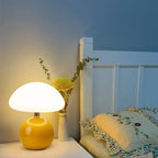 Lampa stołowa nowoczesny grzybkowy kształt