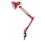 Lampa stołowa regulowany styl zaciskowy do czytania