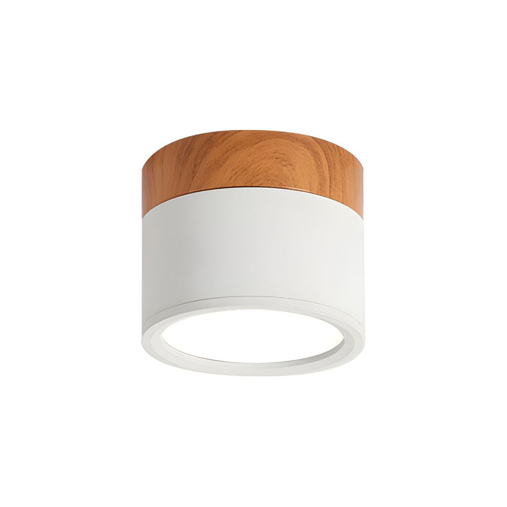 Lampa sufitowa LED nowoczesna cylindryczna minimalistyczna