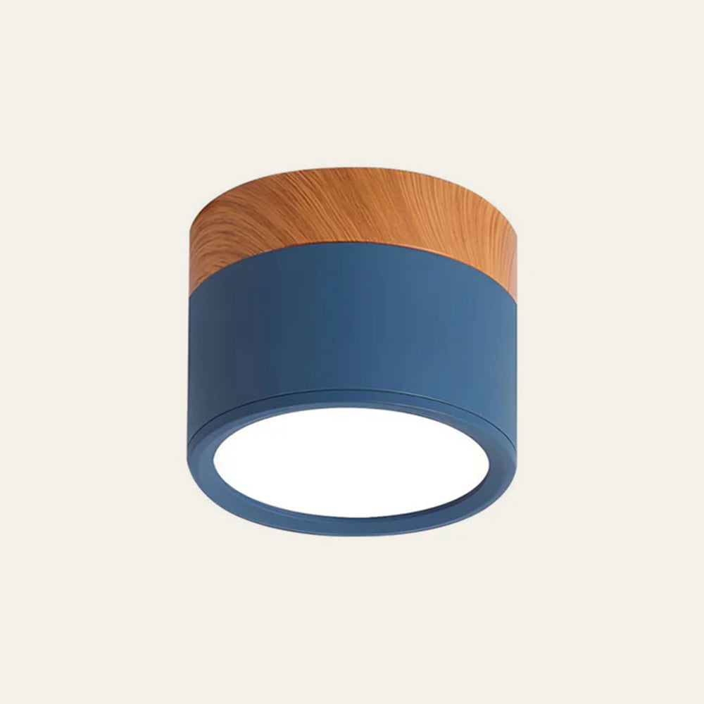 Lampa sufitowa LED nowoczesna cylindryczna minimalistyczna