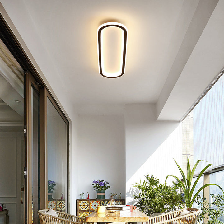 Lampa sufitowa LED nowoczesna do przedpokoju