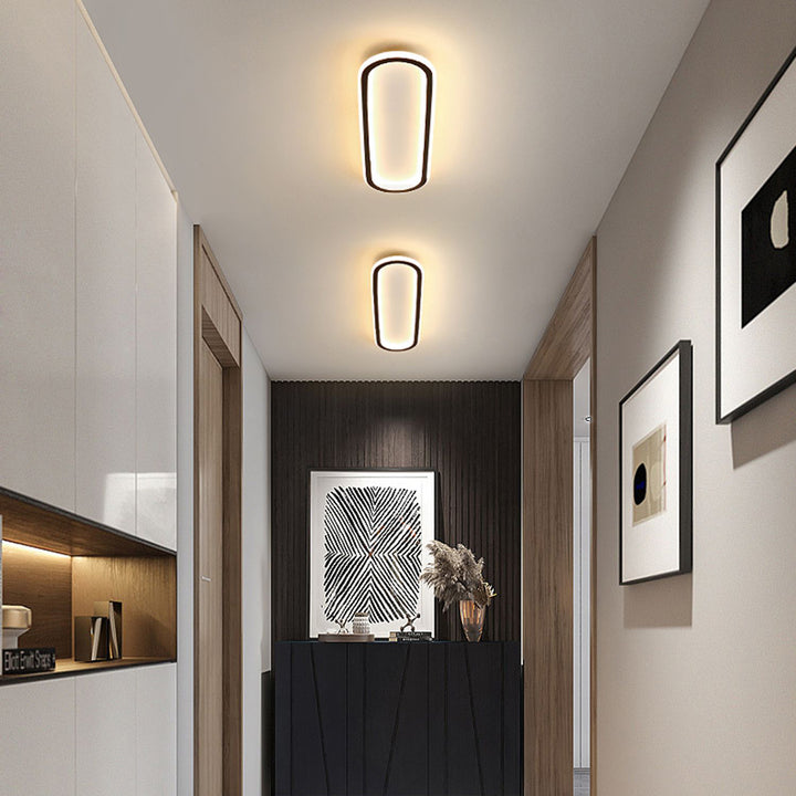 Lampa sufitowa LED nowoczesna do przedpokoju