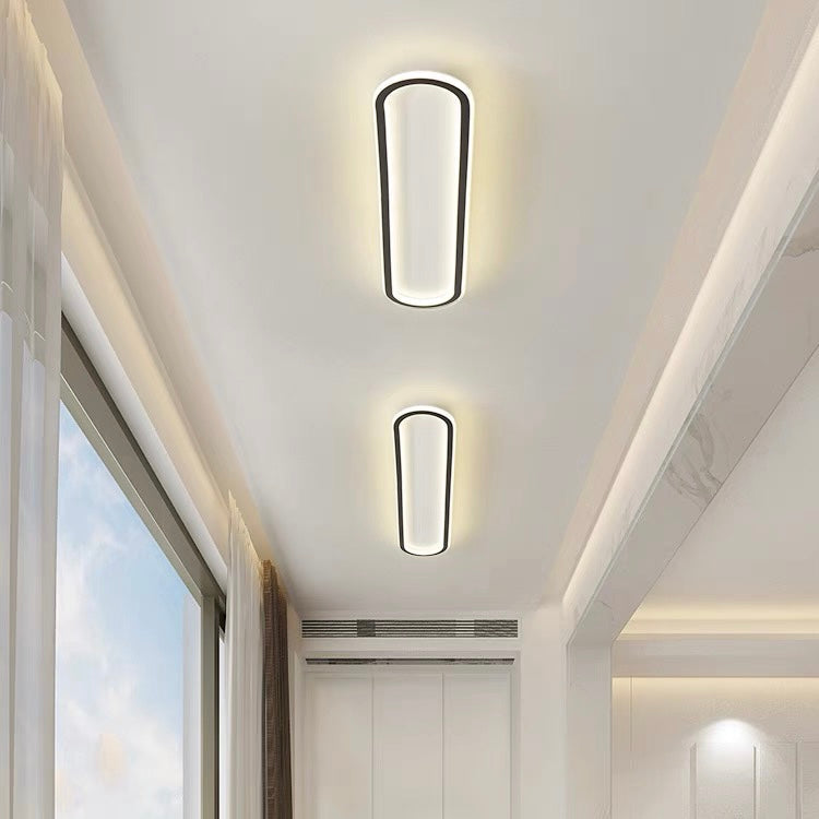 Lampa sufitowa LED nowoczesna do przedpokoju