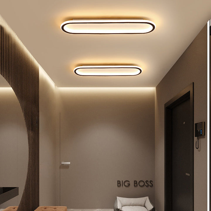 Lampa sufitowa LED nowoczesna do przedpokoju