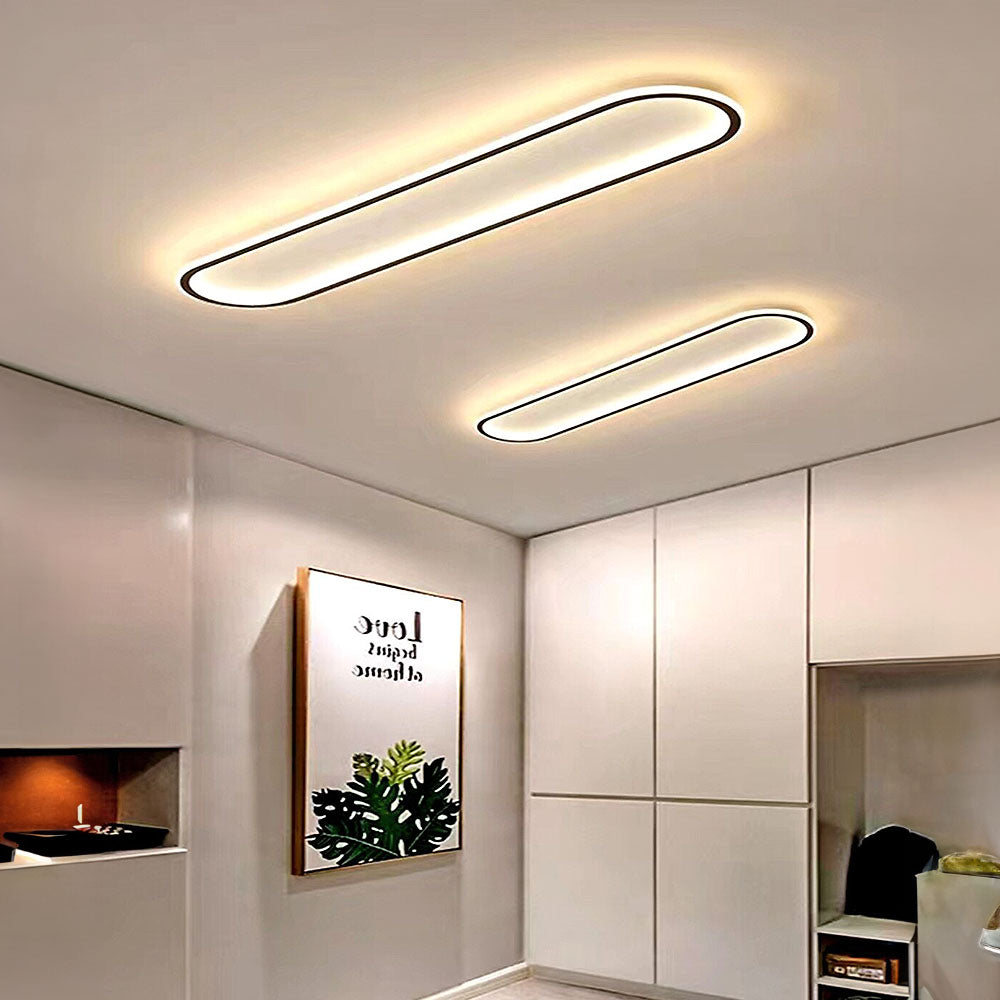 Lampa sufitowa LED nowoczesna do przedpokoju