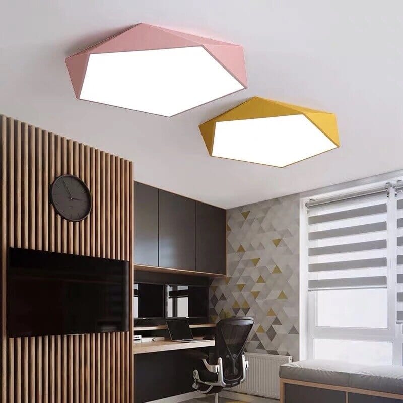 Lampa sufitowa LED nowoczesna geometryczna
