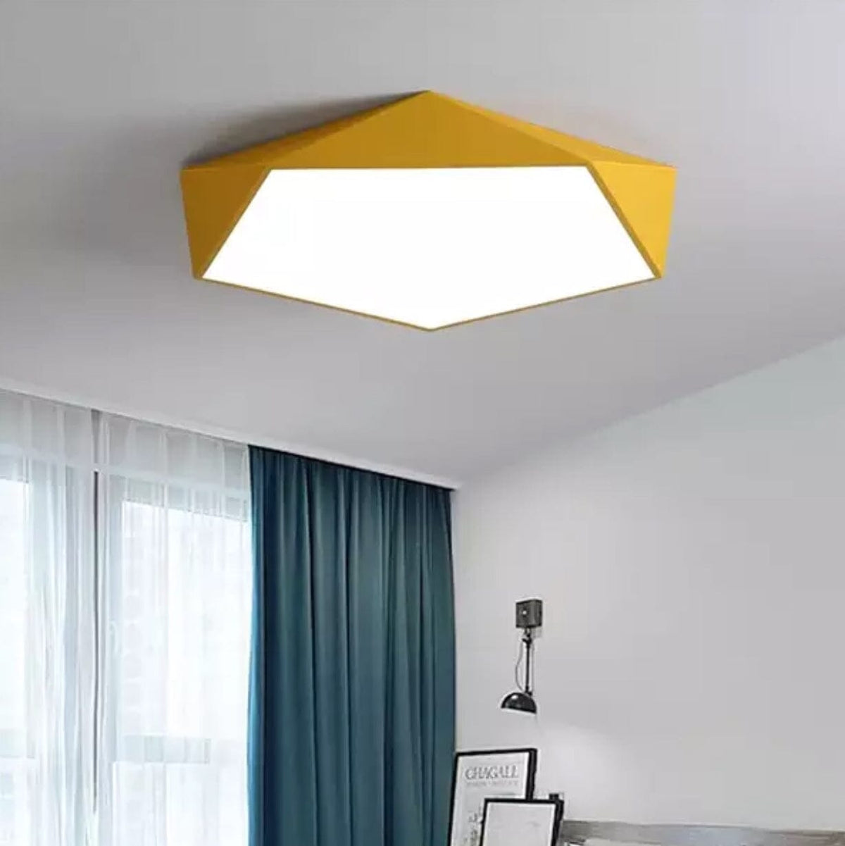 Lampa sufitowa LED nowoczesna geometryczna