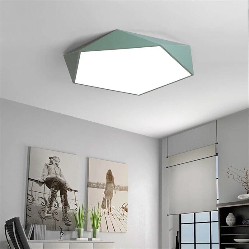 Lampa sufitowa LED nowoczesna geometryczna