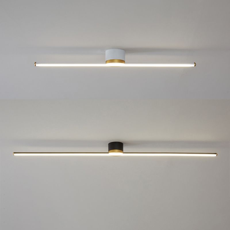 Lampa sufitowa LED nowoczesna liniowa