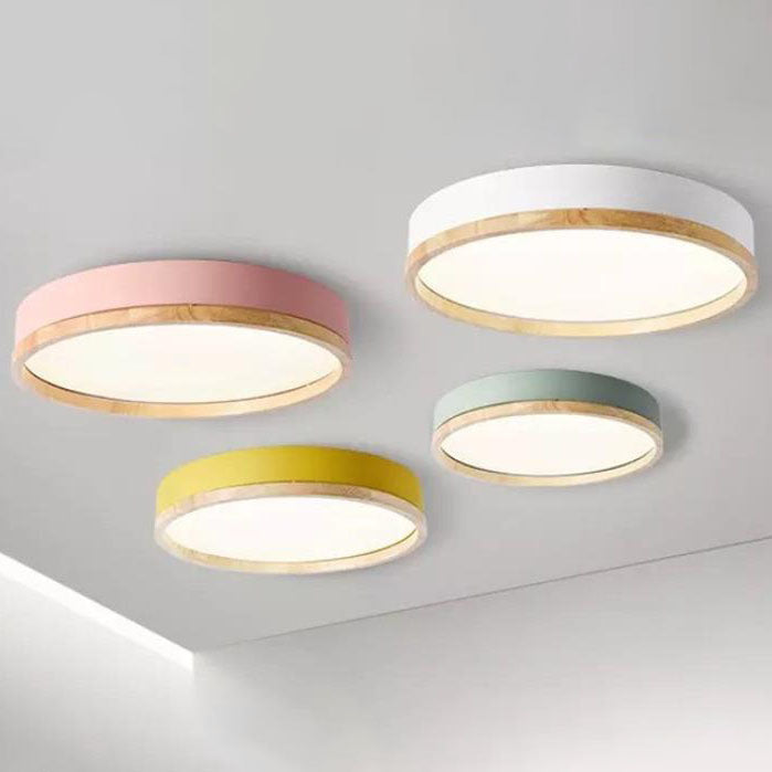 Lampa sufitowa LED nowoczesna okrągła