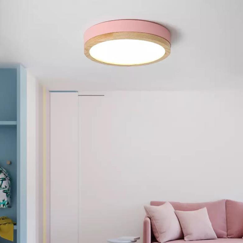 Lampa sufitowa LED nowoczesna okrągła