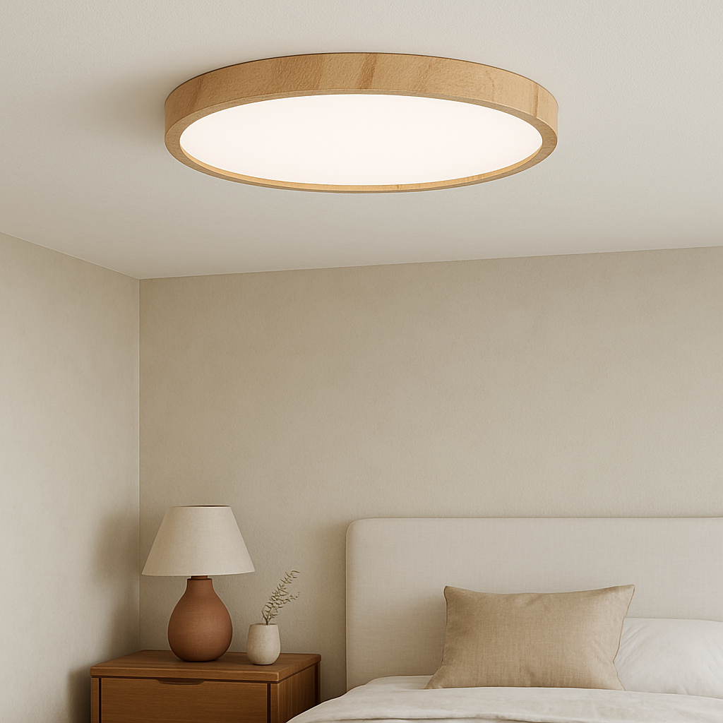 Lampa sufitowa LED nowoczesna okrągła minimalistyczna natynkowa